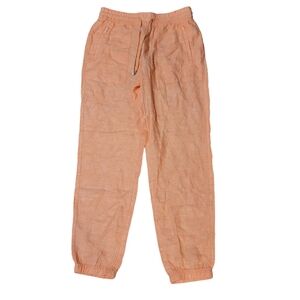 Athleta Retreat Linen Coral Joggers